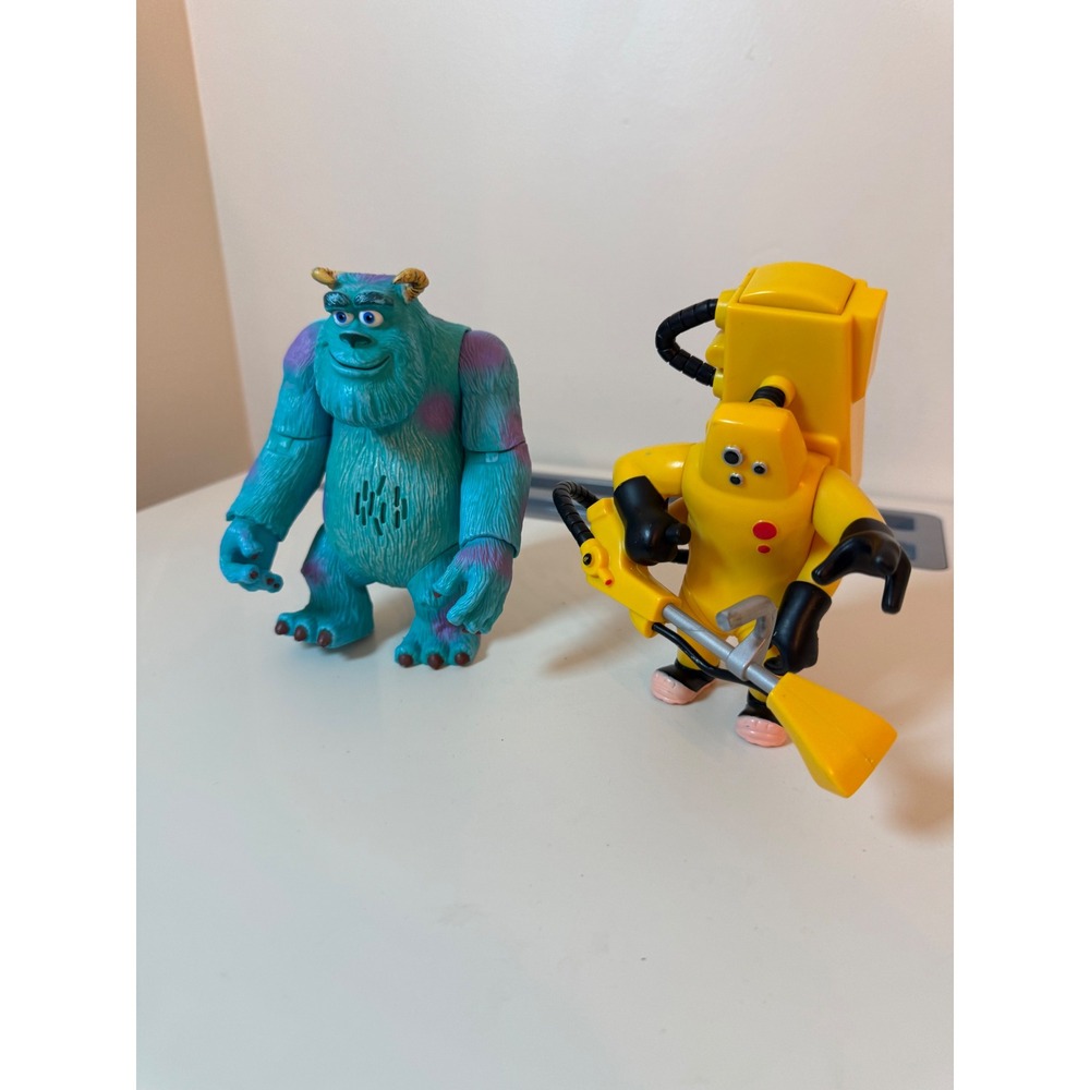 Disney Pixar Monsters Inc Action Figure Unisex OS Sulley CDA Agent Toy Set